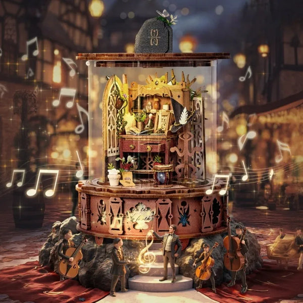 Wooden Music Box "Magic Music Box"