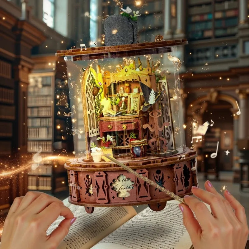 Wooden Music Box "Magic Music Box"
