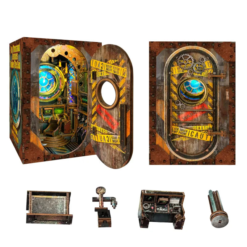 10,000 Leagues in the Deep Sea | Book Nook-bouwpakket