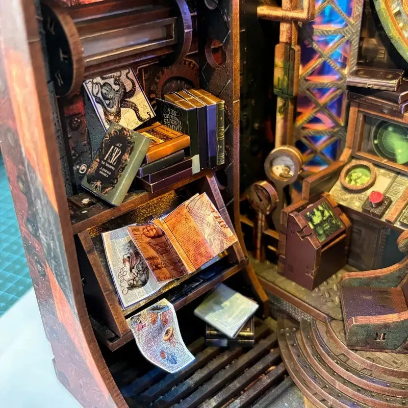 10,000 Leagues in the Deep Sea | Book Nook-bouwpakket