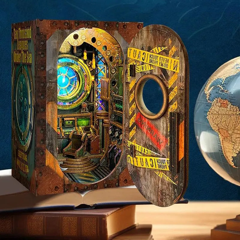 10,000 Leagues in the Deep Sea | Book Nook-bouwpakket