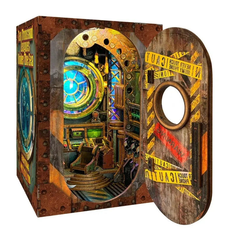 10,000 Leagues in the Deep Sea | Book Nook-bouwpakket