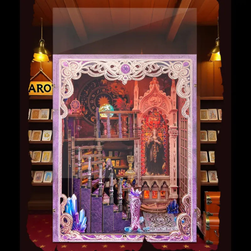 Tarot Divination Association book nook kit โ detail view 3