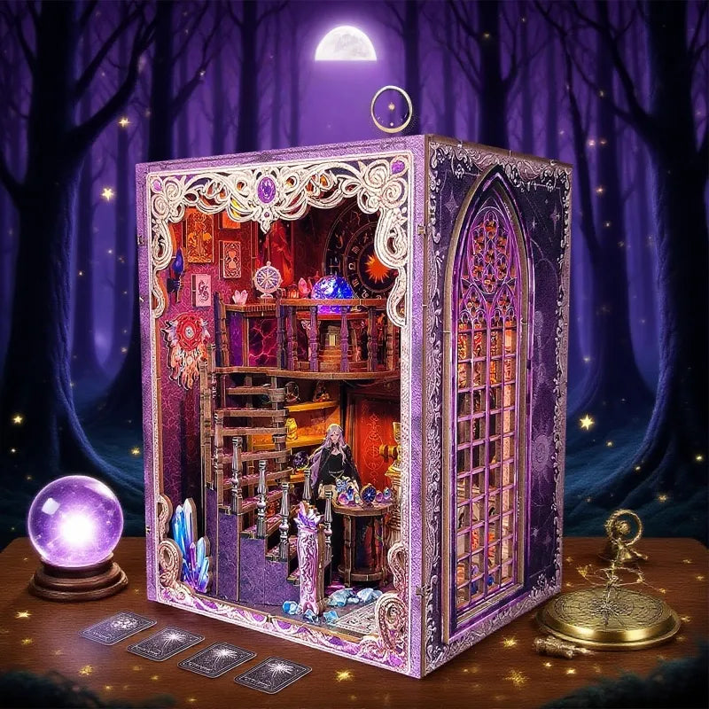 Tarot Divination Association book nook kit โ detail view 8
