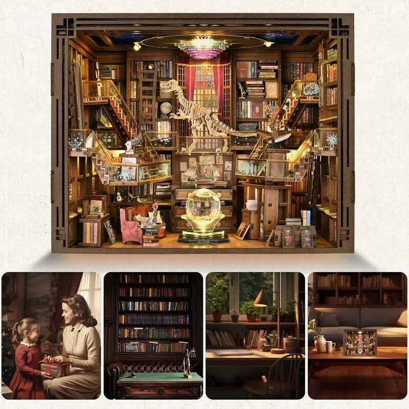 Beyond Library Max book nook kit – detail view 4