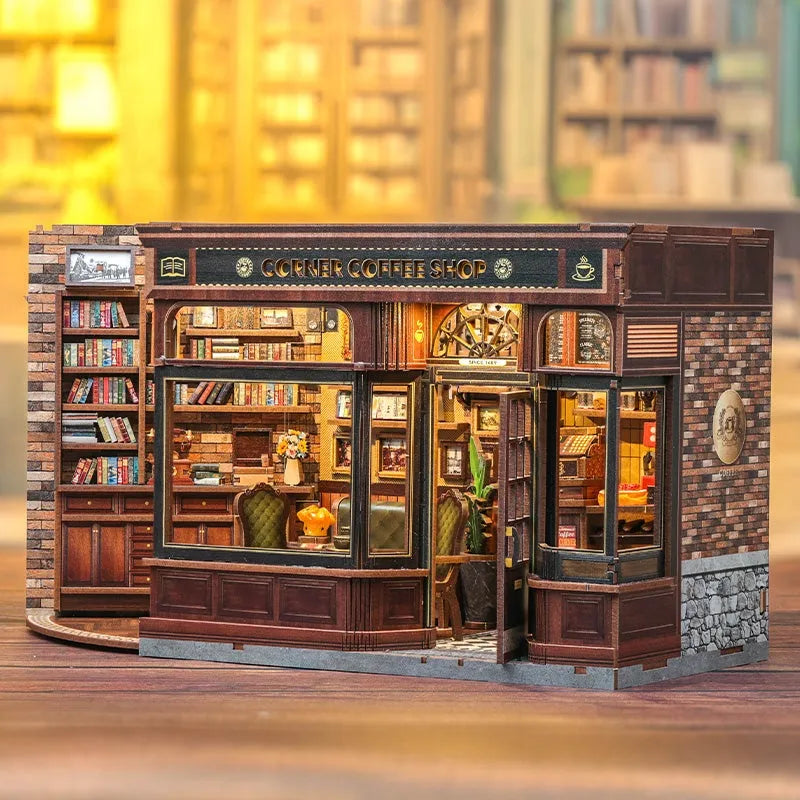 Corner Coffee Shop | Miniatuurhuisbouwpakket