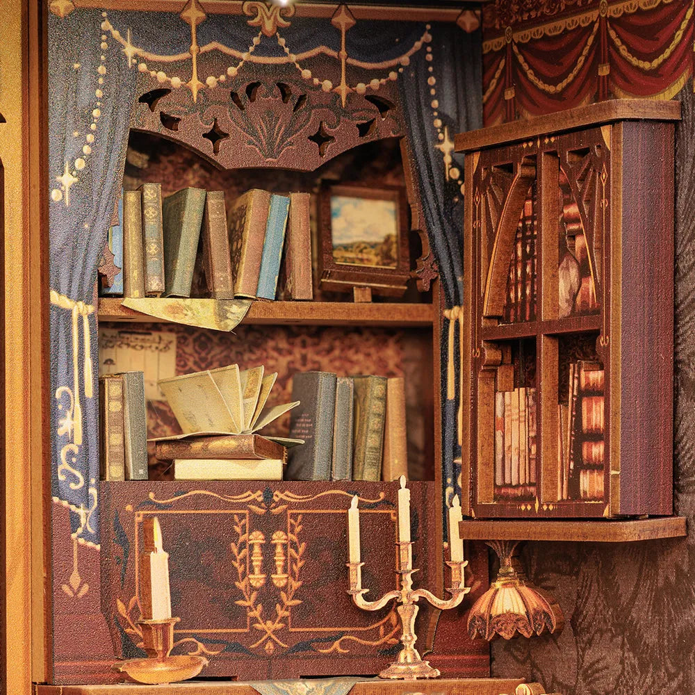 Count Cat's Study | Book Nook-bouwpakket