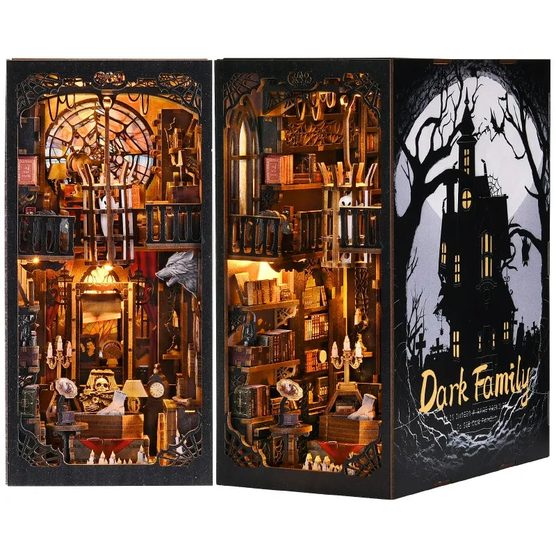 Dark Family book nook kit β detail view 9