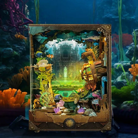 Discover Atlantis | Book Nook-bouwpakket