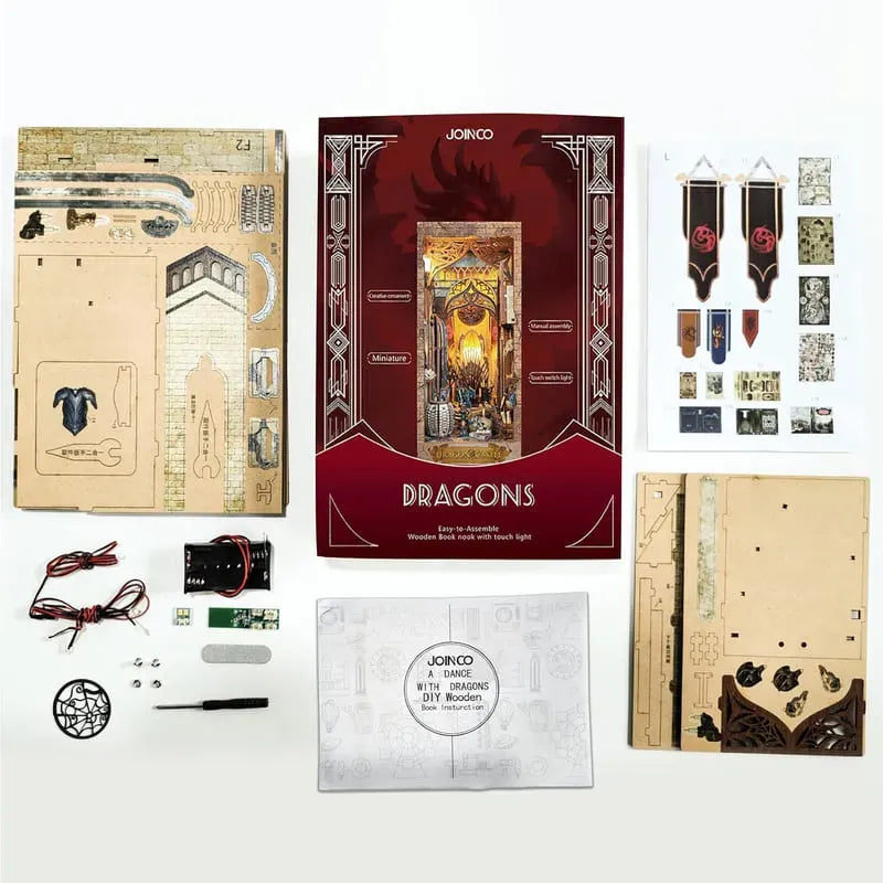 Dragon Castle | Book Nook-bouwpakket