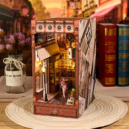 Kit de Book Nook Fleurs européennes