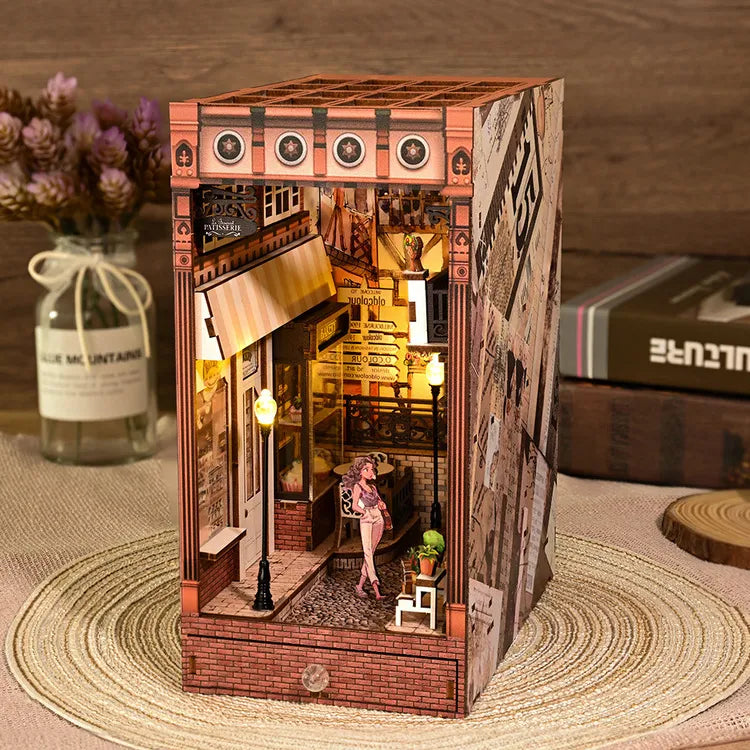 Kit de Book Nook Fleurs européennes