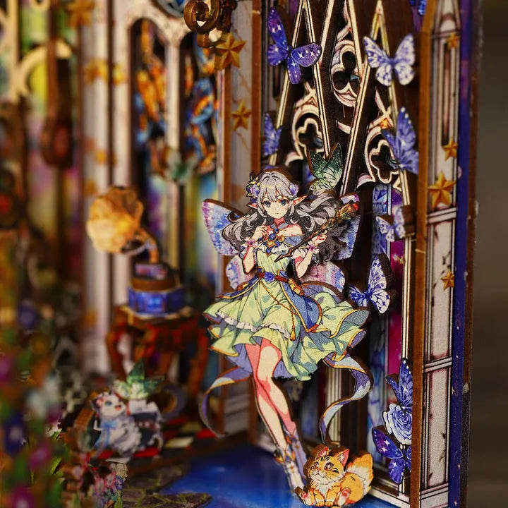 Elfe de conte de fées Book Nook Kit