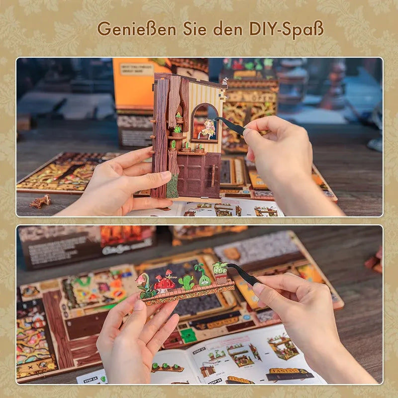 Fantasy Plant Shop | Book Nook-bouwpakket