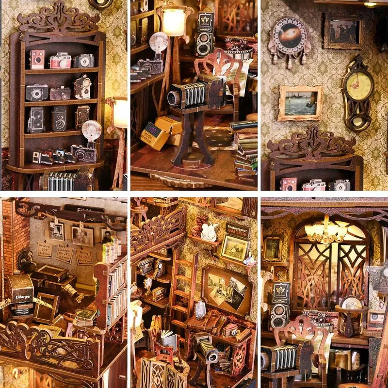 Kit Book Nook Chambre noire