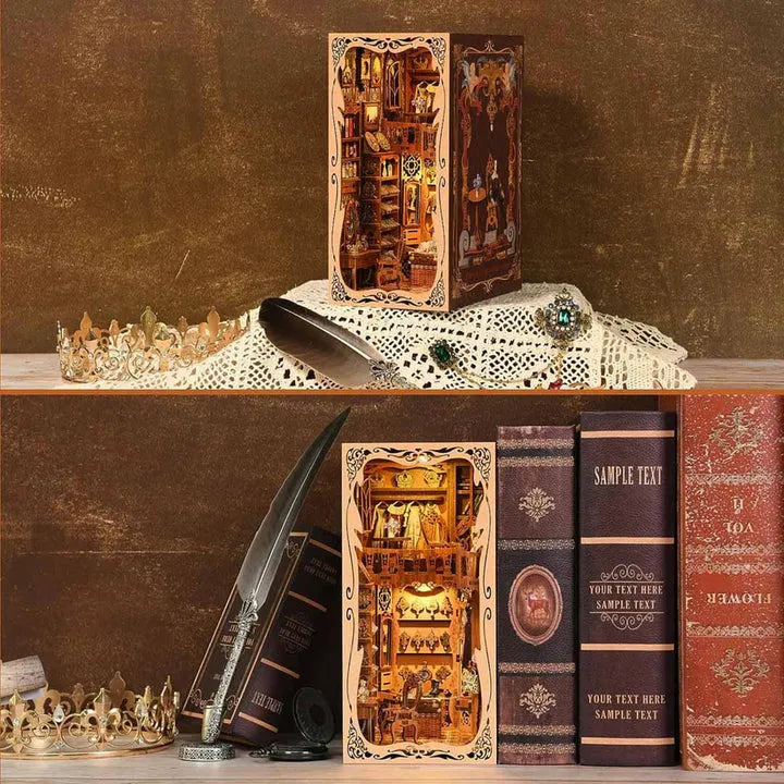 Magnifique garde-robe de la duchesse Book Nook Kit