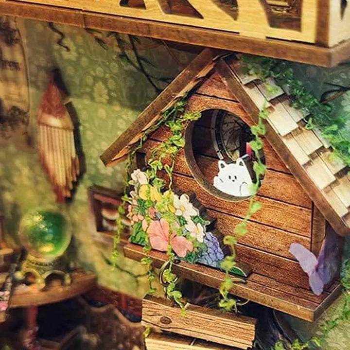 Green Fairyland book nook kit – detail view 6