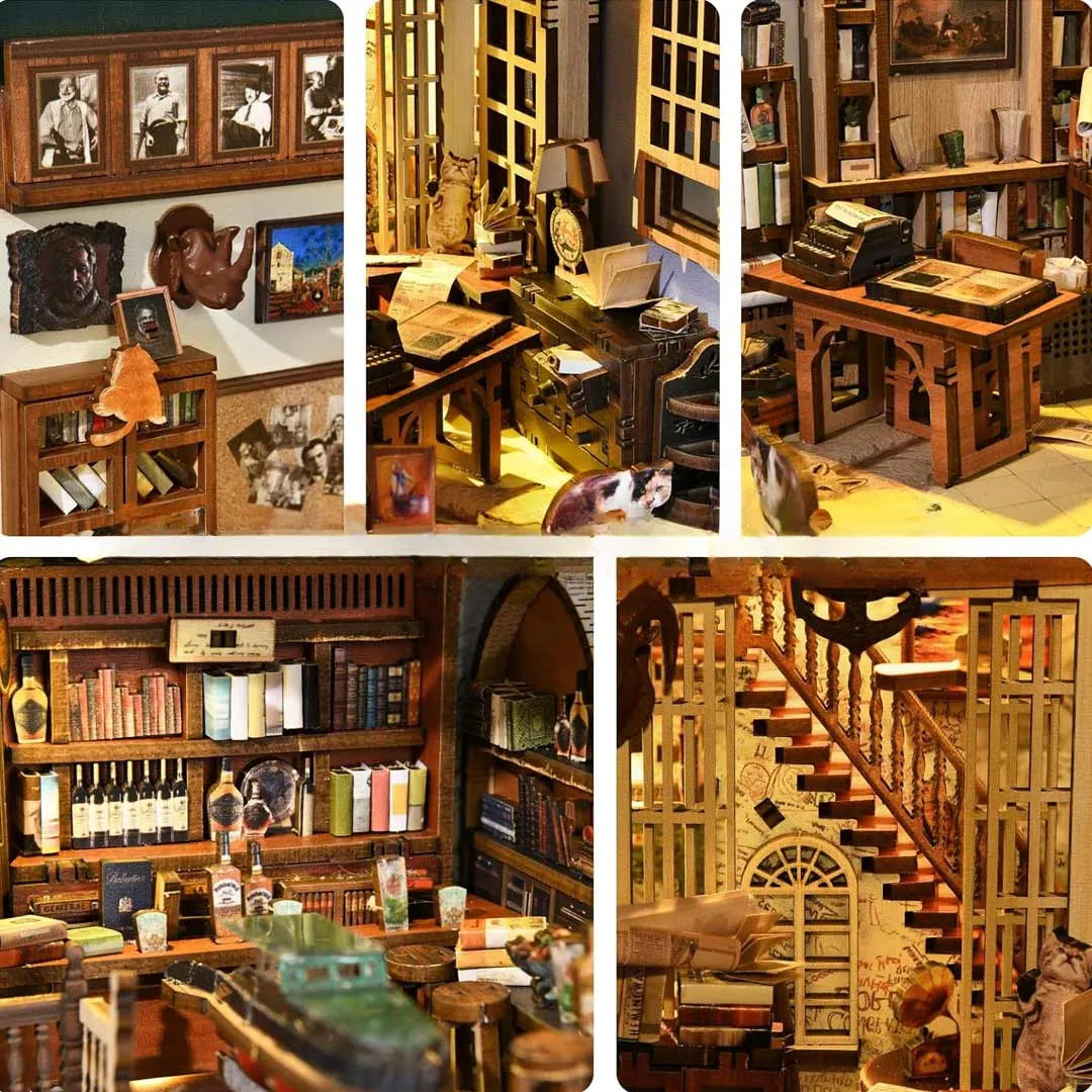 Hemingway House | Book Nook-bouwpakket