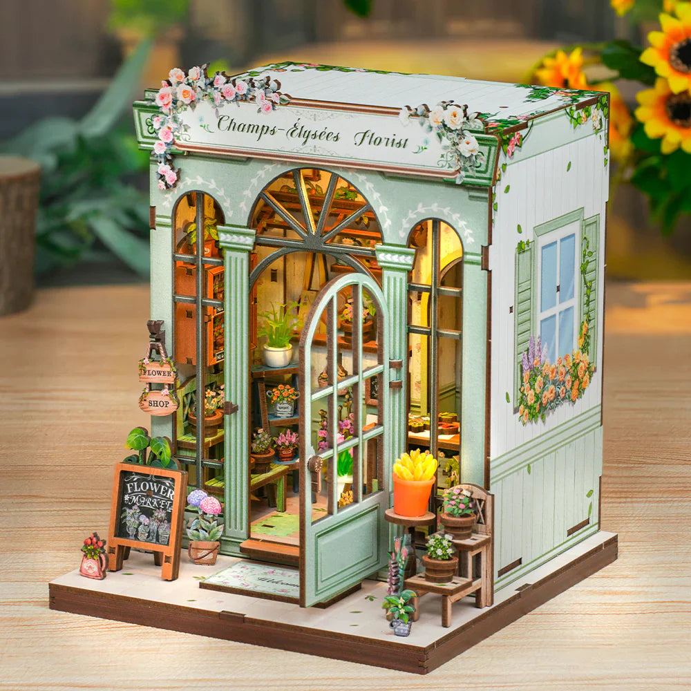 Champs-Élysées Florist | Book Nook-bouwpakket