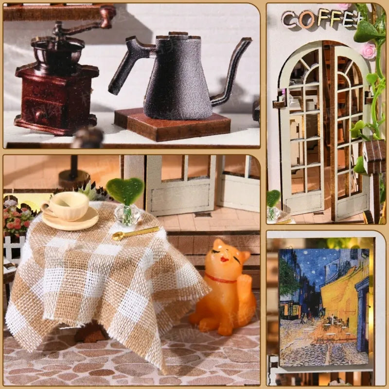 Coffee Garden | Book Nook-bouwpakket