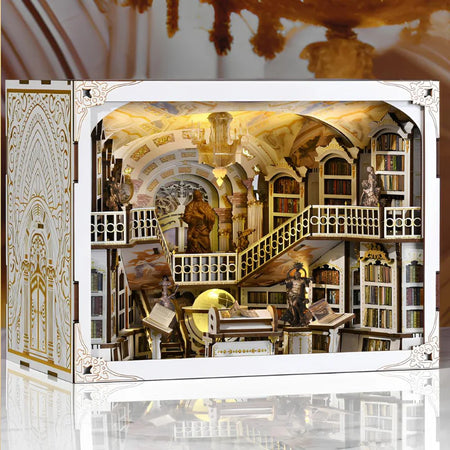 Library of Gods Max book nook kit β DIY mythic library