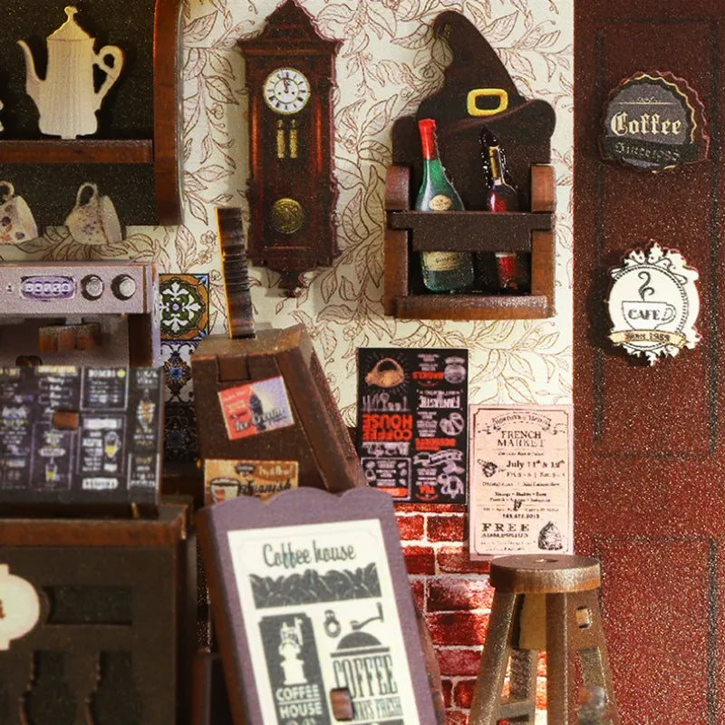 Magic Coffee Shop | Book Nook-bouwpakket