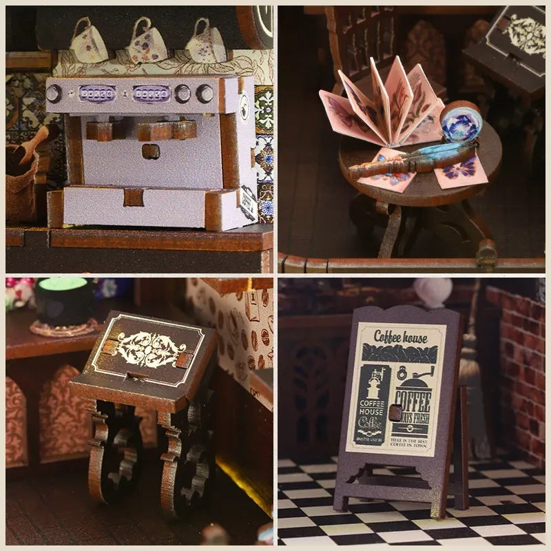 Magic Coffee Shop | Book Nook-bouwpakket