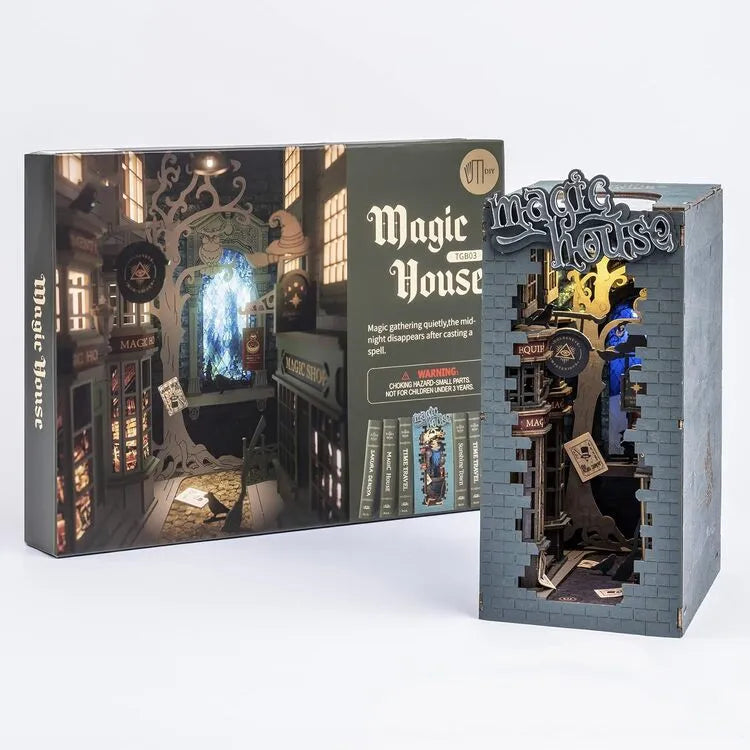 Kit de Book Nook Maison magique