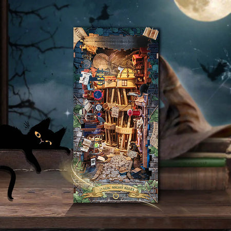 Magic Night Alley | Book Nook-bouwpakket