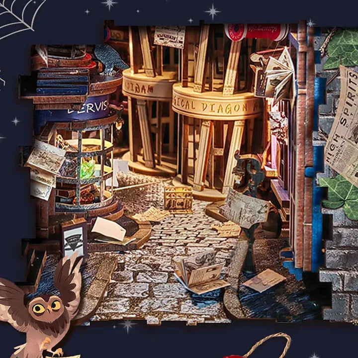 Magic Night Alley | Book Nook-bouwpakket