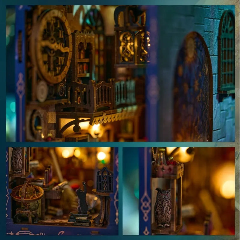 Magic Research Society book nook kit β detail view 2
