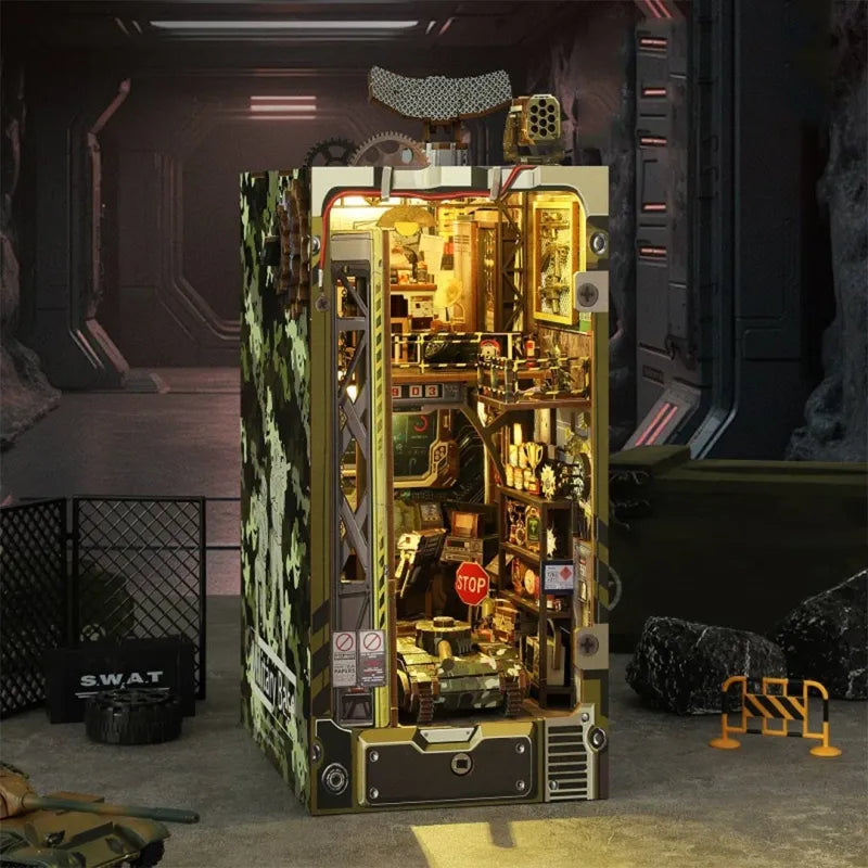 Military Base | Book Nook-bouwpakket