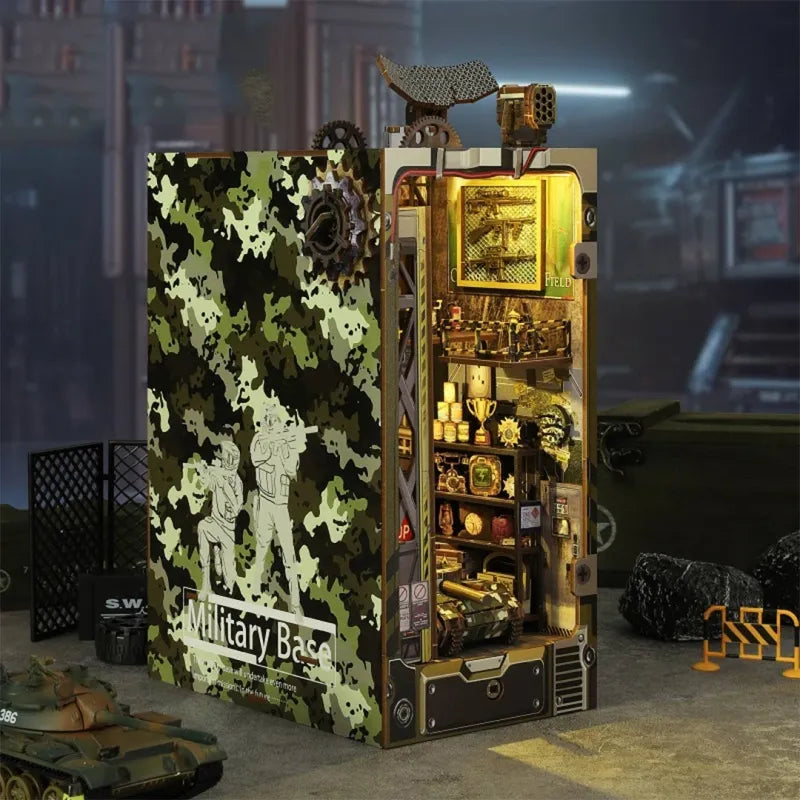 Military Base | Book Nook-bouwpakket