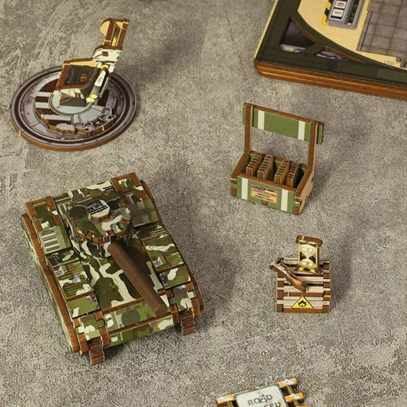 Military Base | Book Nook-bouwpakket