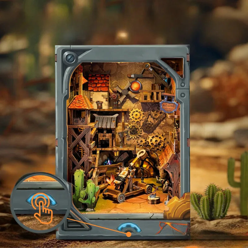 Mining Zone Fortress | Book Nook-bouwpakket