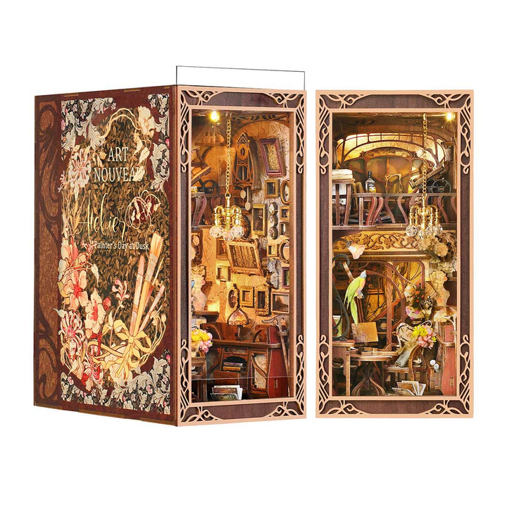 Painter's Day at Dusk | Book Nook-bouwpakket