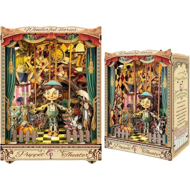 Puppet's Adventure | Book Nook-bouwpakket