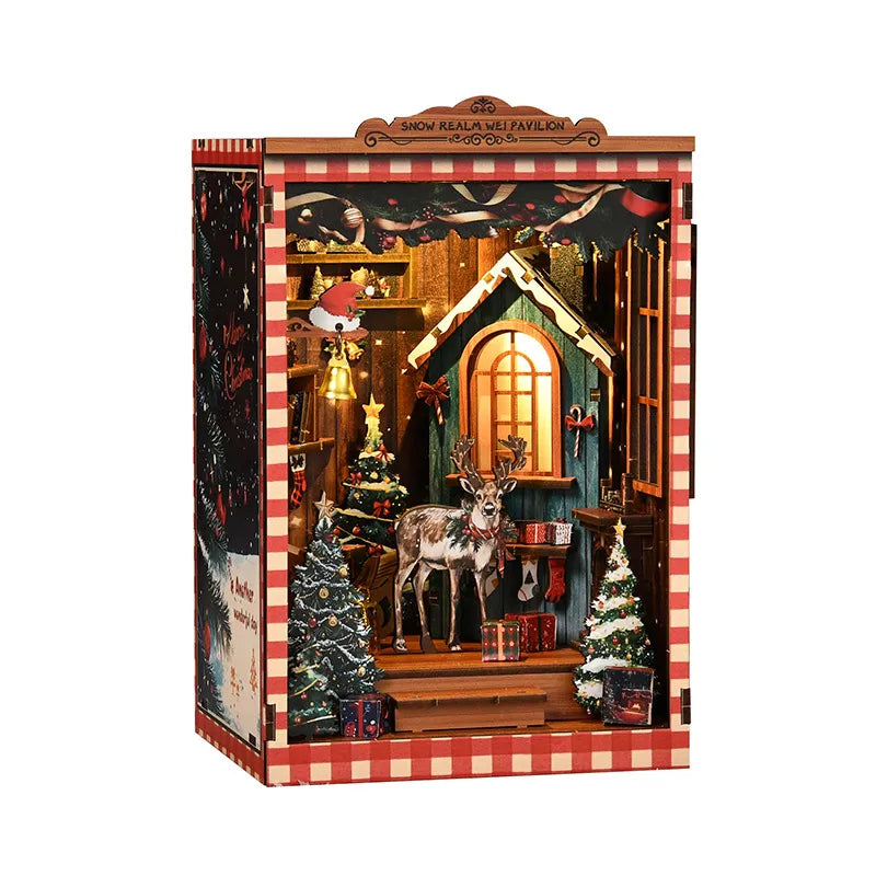 Snow Realm Pavilion | Book Nook-bouwpakket