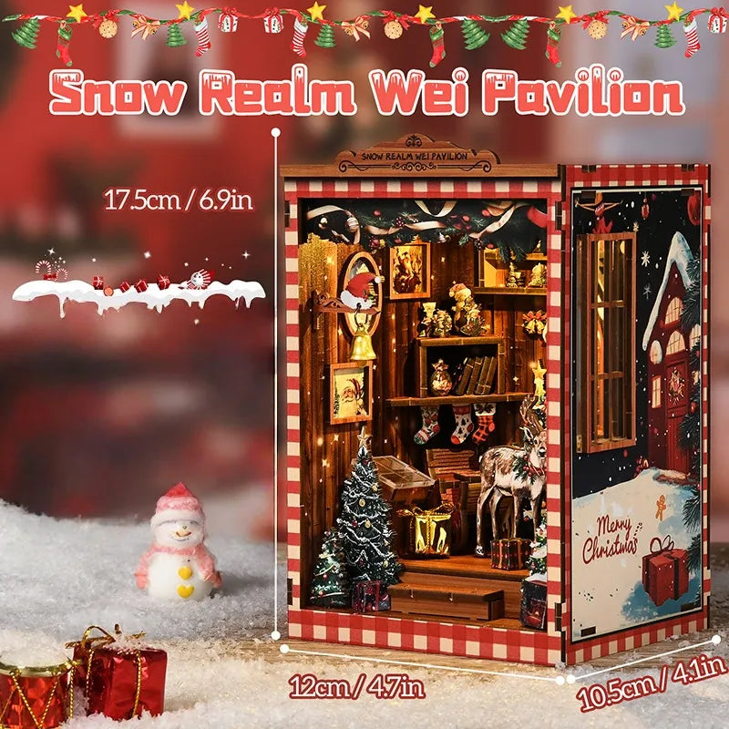 Snow Realm Pavilion | Book Nook-bouwpakket