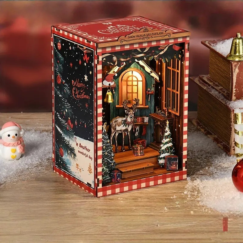 Snow Realm Pavilion | Book Nook-bouwpakket
