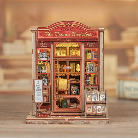 Kit de Book Nook Librairie dramatique