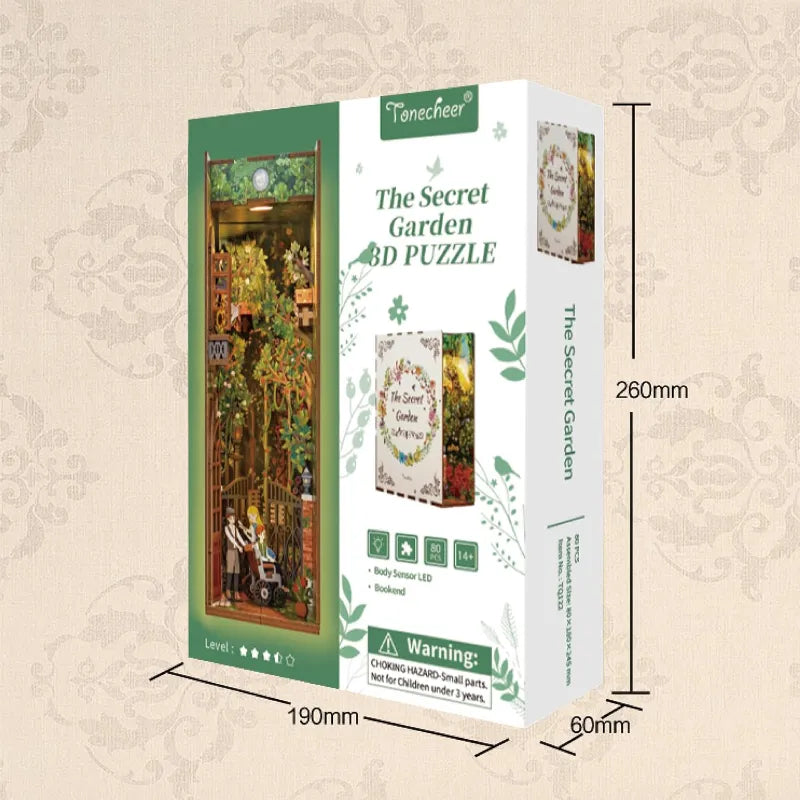 Kit Book Nook Le Jardin secret