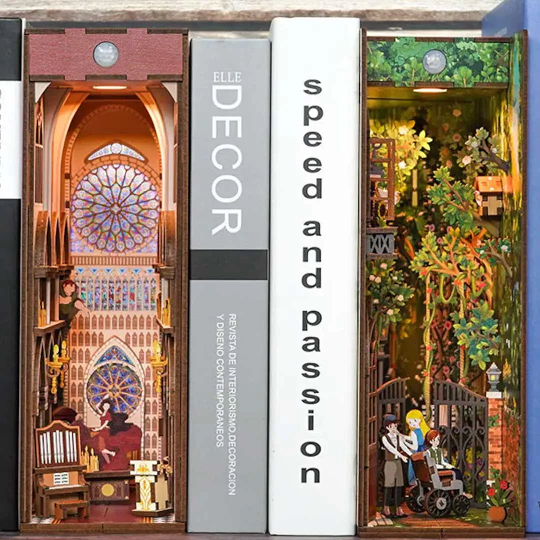 Kit Book Nook Le Jardin secret