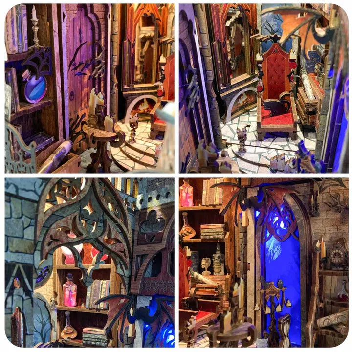 Twilight Castle book nook kit – detail view 2