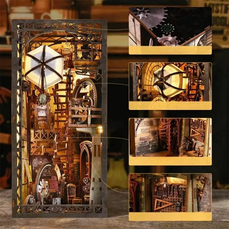 Uncle Peter’s Warehouse | Book Nook-bouwpakket
