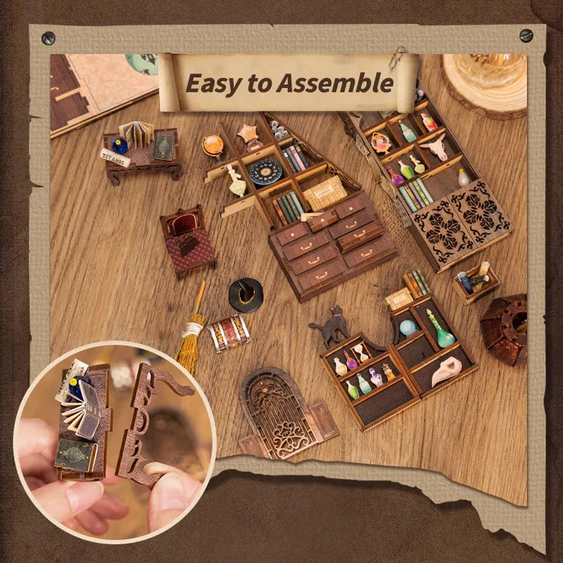 Apothicaire magique Book Nook Kit