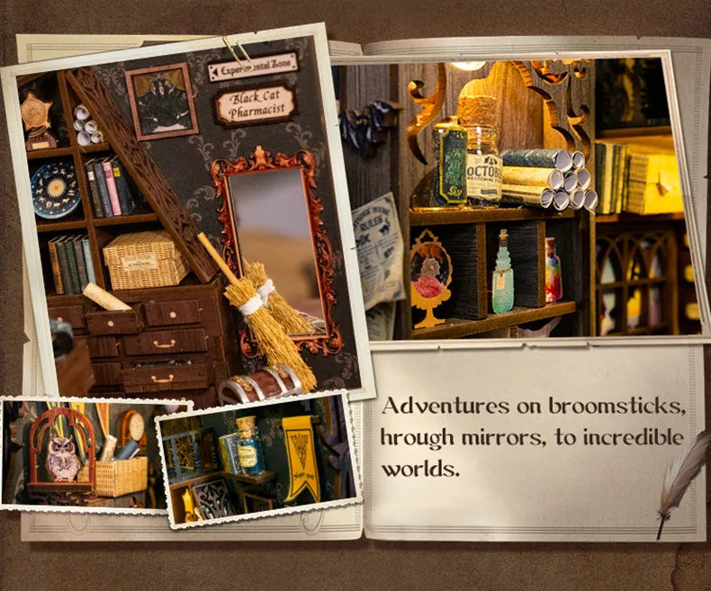 Apothicaire magique Book Nook Kit