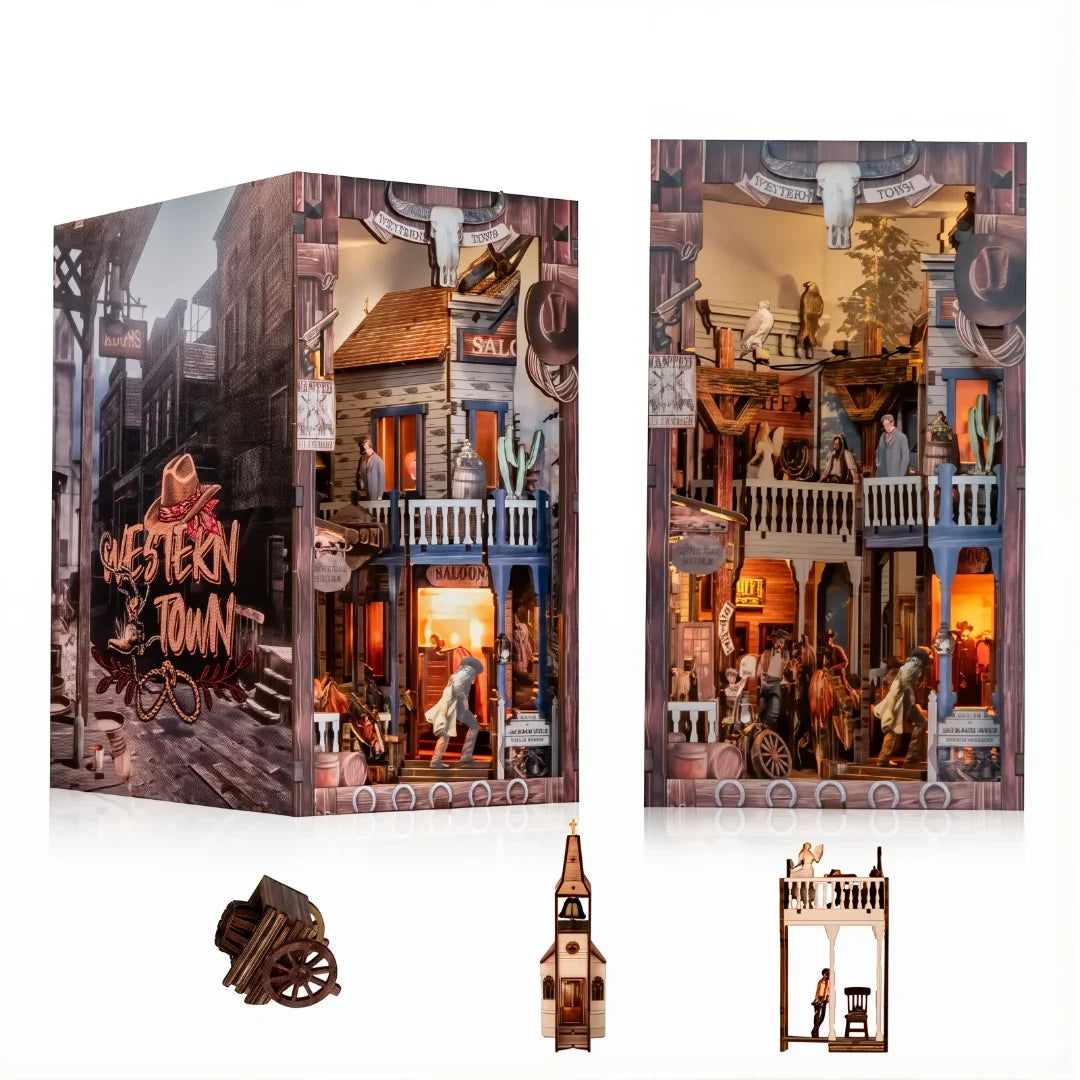 Western Town | Book Nook-bouwpakket