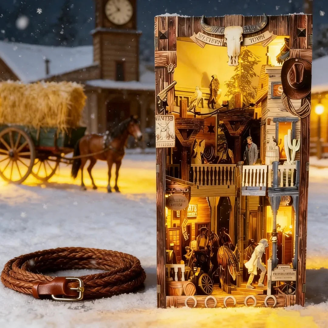 Western Town | Book Nook-bouwpakket
