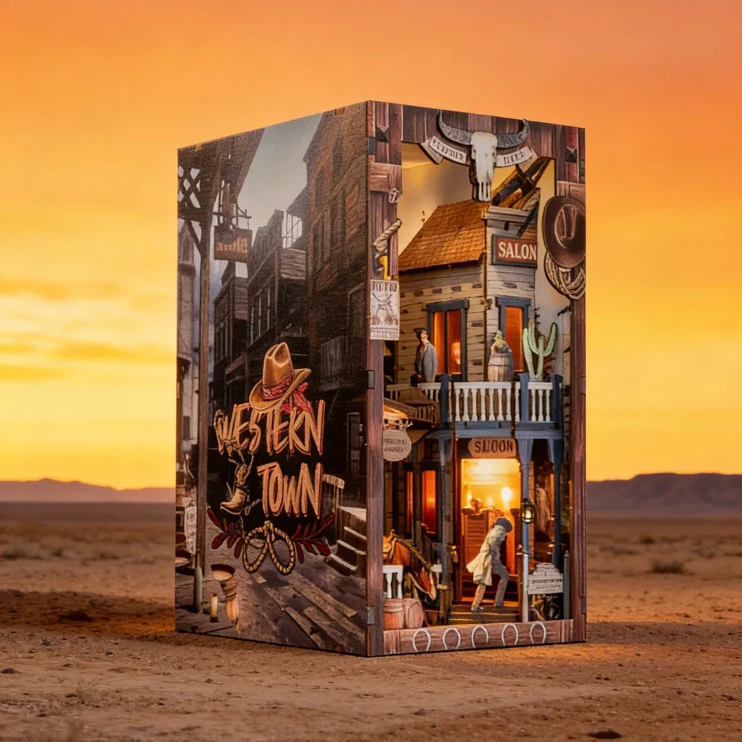 Western Town | Book Nook-bouwpakket